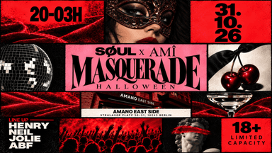 SØUL – MASQUERADE HALLOWEEN – AMANO East Side